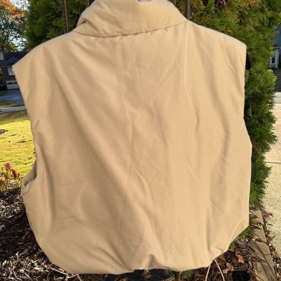Mono B | Tan | Cropped | Vest | S | Never Worn | Excellent Condition - Picture 6 of 6